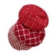 thumbnail image 2 of Boina roja de vacaciones para padres e hijos, cómoda, transpirable, estilo moderno, 2 of 4