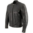 thumbnail image 5 of Milwaukee Leather LKM7006 Men's Classic Retro Distressed Brown Leather Jacket with CE Armor Protection 3X-Large, 5 of 7