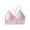 Pink-a, variant on Yoga Sports Bra Women Ladies Fashion Comfortable Breathable No Underwire Lace Floral Bra Underwear V-Neck Seamless Bra Feature Hook and Eye Closure Soft Bra Style Y-604 , Pink-a One Size