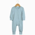 thumbnail image 2 of CAUYDY Boy Sleepwear for Infant Preemie Long Sleeve Pjs for Girl Newborn Clothing 3-6M 9-12M 18-24M Fall Winter Baby Loungewear Sizes 3-6 Months,Light Blue, 2 of 5