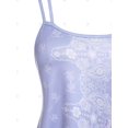 thumbnail image 3 of Top de Talla Grande de Tirante Fino con Estampado de Paisley Rosegal  Camisetas sin mangas de talla grande, 3 of 5
