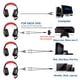 thumbnail image 5 of CADA G2000 Auriculares con cable Consola de juegos para computadora Controlador Auriculares Auriculares con micrófono para juegos con LED, Negro Rojo Inevent EL000007-02B, 5 of 7