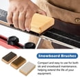 thumbnail image 2 of Snowboard brush Wooden Handle Ski Waxing Brush Snowboard Maintenance Tool, 2 of 8