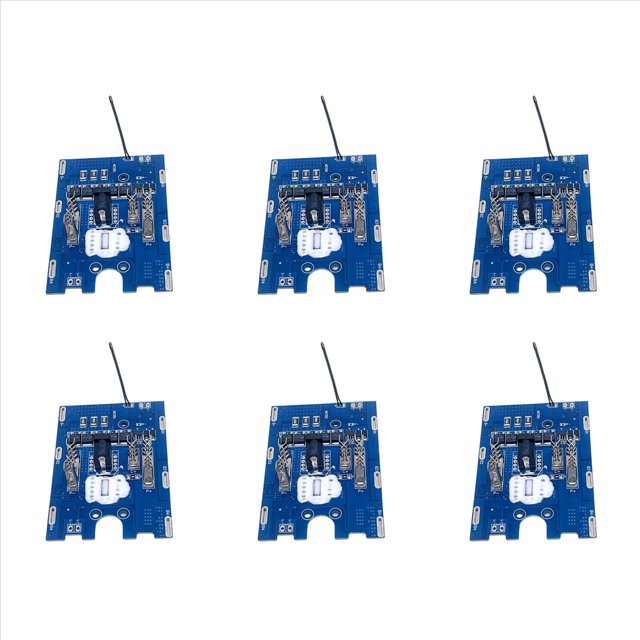 6X Placa de Protección de Carga de Batería 5S 21V 25A Módulo de Placa de Circuito de Protección de Batería de Litio para Herramienta Eléctrica para