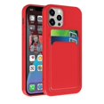 thumbnail image 5 of Funda de TPU + franela para tarjetas para iPhone 11 Pro Max, rosa, 5 of 5