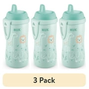 (3 pack) NUK Active Hard Spout Sippy Cup, 10 oz, 1 Pack, 9+ Months, Unisex