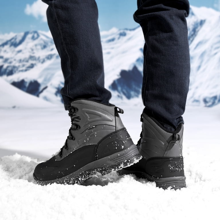 NORTIV 8 Men’s Waterproof Winter Insulated Fur Lined Outdoor Boots Amazon.com | NORTIV 8 Mens Hiking Winter Snow Insulated  main image 3