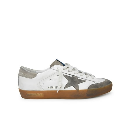 

Golden Goose Uomo Superstar Sneakers In White Leather