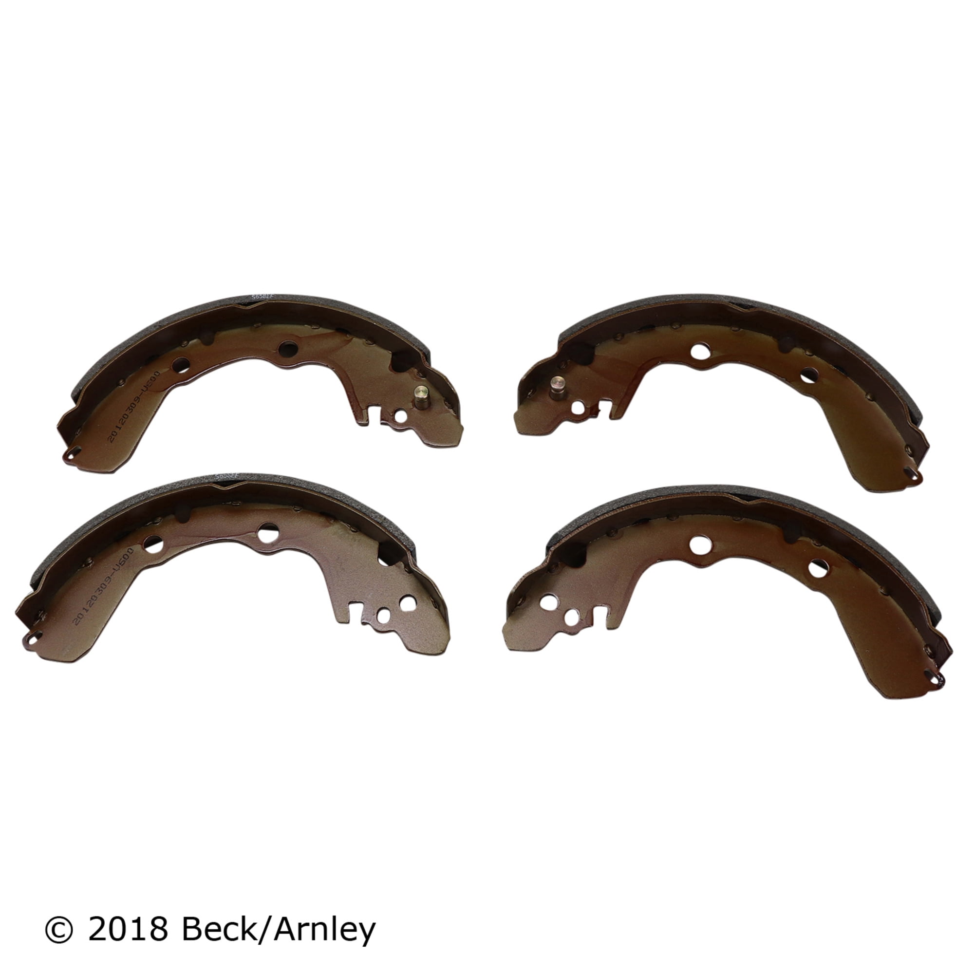 BeckArnley 081-2198 New Brake Shoes - Walmart.com