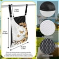 thumbnail image 6 of ZIATUBLE Butterfly Clothespin Storage Bag Sunflower Clothespin Holder for Clothesline Easy to Install Heavy Duty Clothespin Bag for Clothesline Outdoor Washable Hanging Clothespin Bag, 6 of 7