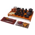 thumbnail image 3 of Chinese Kung Fu Tea Set Tea Ceremony Purple Clay Teapot Cup + Wood Tray Tea Tools Gift，Office Home Use, 3 of 11