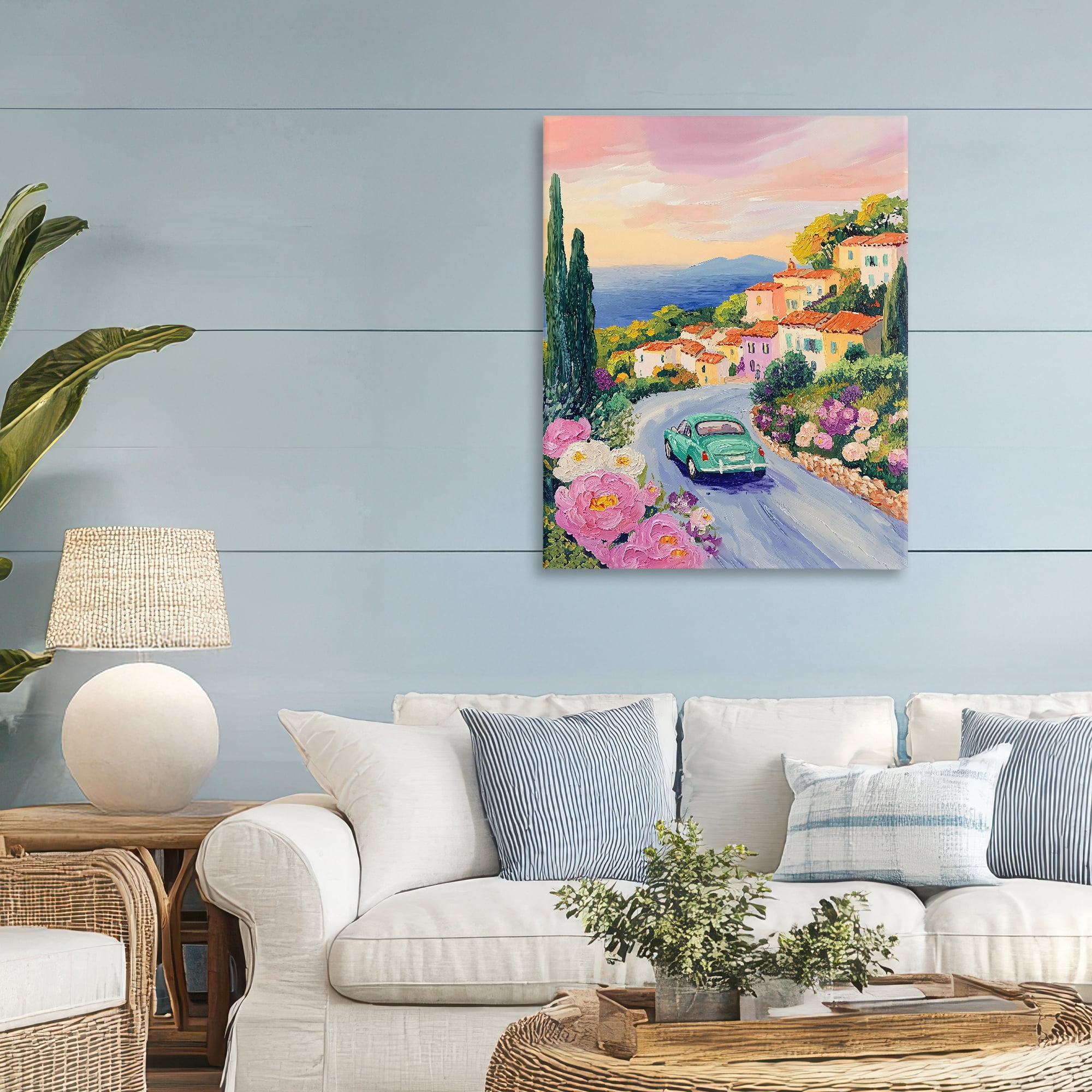 Stupell Industries Driving Along The Coast Canvas Wall Art, design by The Prints Vibe