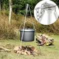 thumbnail image 3 of Sonducket Utensilios de cocina Trípode Estante de cocina Soporte de olla Conveniencia práctica ajustable Accesorios al aire libre Equipo de carpas, 3 of 6