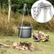 thumbnail image 5 of Greeniant Utensilios de cocina Trípode Estante de cocina Soporte de olla Conveniencia práctica ajustable Accesorios al aire libre Equipo de carpas, 5 of 6