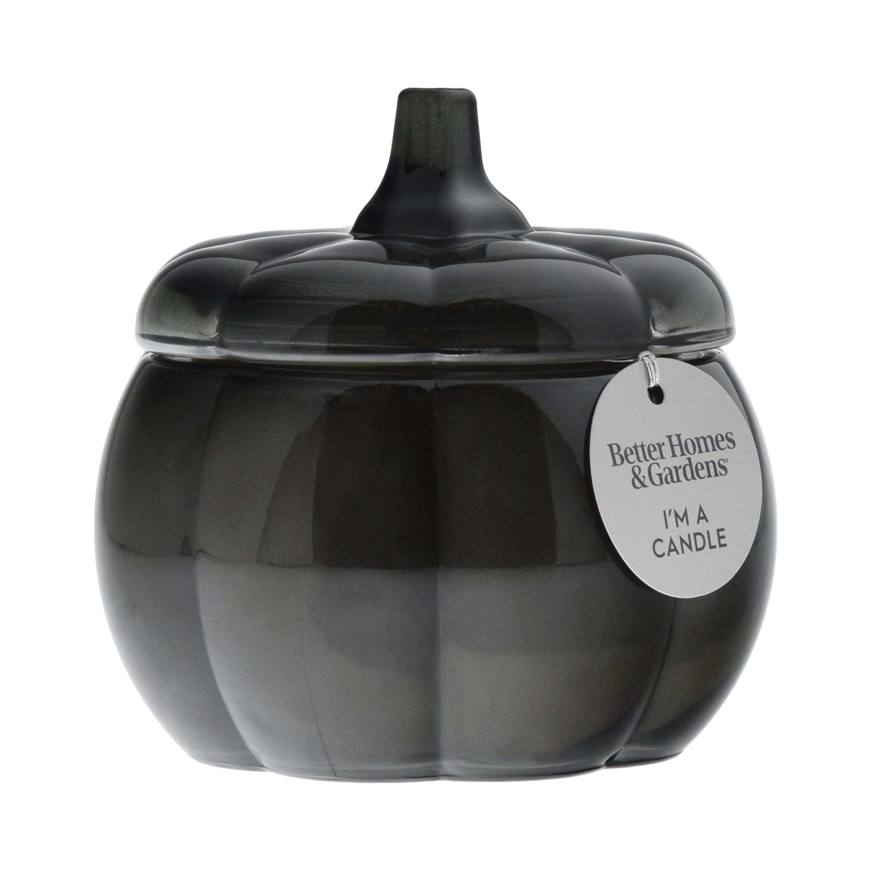 Better Homes and Gardens 3-Wick Pumpkin Jar Candle, Fresh Cut Frasier, 30 oz