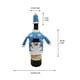 thumbnail image 2 of Christmas Wine Bottle Set Snowflake Snowman Red Wine Bottle Furniture Christmas Decorations, 2 of 2