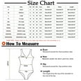 thumbnail image 3 of Women‘s One Piece Swimsuits Halter Tummy Control Bathing Suit with Cover Up Hem Monokini Swimwear, 3 of 7