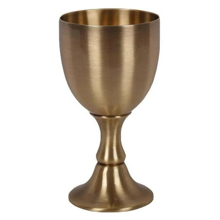 

Panda Superstore PF-HOM13217761-DORIS00017-RP 3 oz Classical Bronze Chinese Wedding Bar Cocktail Drinkware Wine Goblet