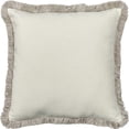 thumbnail image 1 of Mainstays 18x18 Jersey Canvas Fringe Polyester Decorative Cushion, 1 of 4