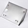 thumbnail image 3 of 1 paquete de 3 luces solares LED para exteriores, impermeables, de acero inoxidable, luces solares de seguridad alimentadas por energía solar, luces de pared inalámbricas para jardín, patio, escaleras, estacionamiento, patio, blanco cálido Kuyhfg Bienvenido a Kuyhfg, 3 of 4