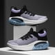 thumbnail image 1 of Zapatillas de deporte con cojín de aire para hombre y mujer, tenis masculinos, ligeros, transpirables, cómodos, de malla, para caminar, color blanco, 1 of 5