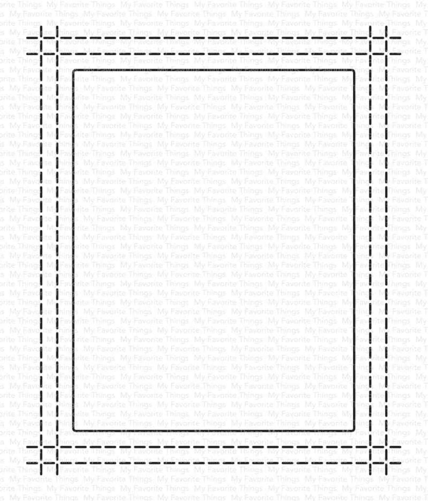LJD Rectangle Peek-a-Boo Window Die-namics