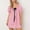 Style1-Pink dresses for women, variant on Maqroz Plus Size Dresses for Women Collared Button Down Short Sleeve Pocketed Sundress Soft Cotton Summer Beach Vacation Outdoor Comfortable Outfits White XXXXL