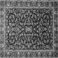 thumbnail image 1 of Ahgly Company Indoor Square Persian Gray Traditional Area Rugs, 8' Square, 1 of 1