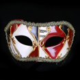 thumbnail image 1 of Máscara de fiesta de baile de Halloween Máscara de festival de fantasmas Máscara de Navidad de Venecia Rojo kaili Sencillez, 1 of 4
