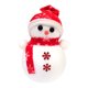 thumbnail image 2 of Muñeco de nieve blanco lindo de Navidad Muñeco de nieve Decoración del árbol de Navidad, Suministros de decoración navideña, 2 of 3
