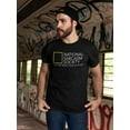 thumbnail image 2 of Smartprints Mens Graphic Tee - National Sarcasm Society - Regular Fit 100% Cotton, 2 of 4