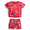 Brilliant Red, variant on Winnie the Pooh Baby Boys' Short Sleeve Graphic Tee and Shorts Set, 2-Piece, Sizes 0/3M-24M