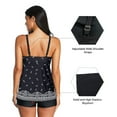 Zando Plus Size Tankini Swimsuit for Women Plus Size Bathing Suits for