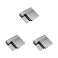 thumbnail image 3 of Guardoinrt Belt Clip Foldable Belt Clip For Convenient And Easy Adjustment Suitable For Everyone Belt Buckle silver 3Set, 3 of 6