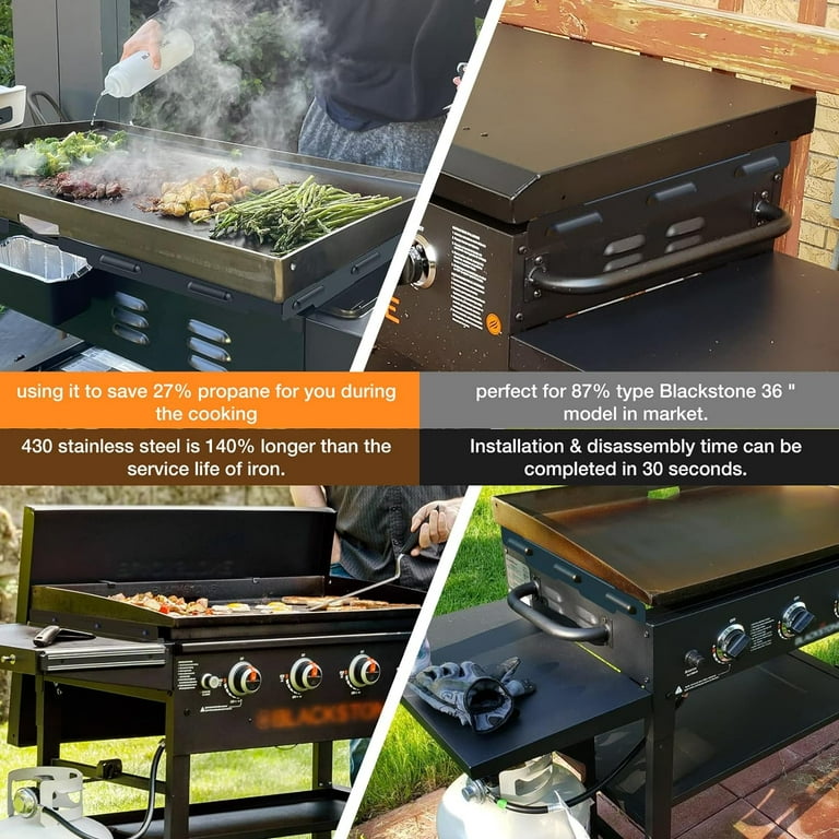 Upgradad Wind Guard for Blackstone 28 Inch Griddle,Blackstone