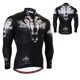thumbnail image 2 of Maillot de ciclismo de manga larga para hombre con gráficos completos "WOLF TEAM" y 3 bolsillos traseros, ropa de ciclismo de carretera y de montaña de secado rápido, 2 of 5