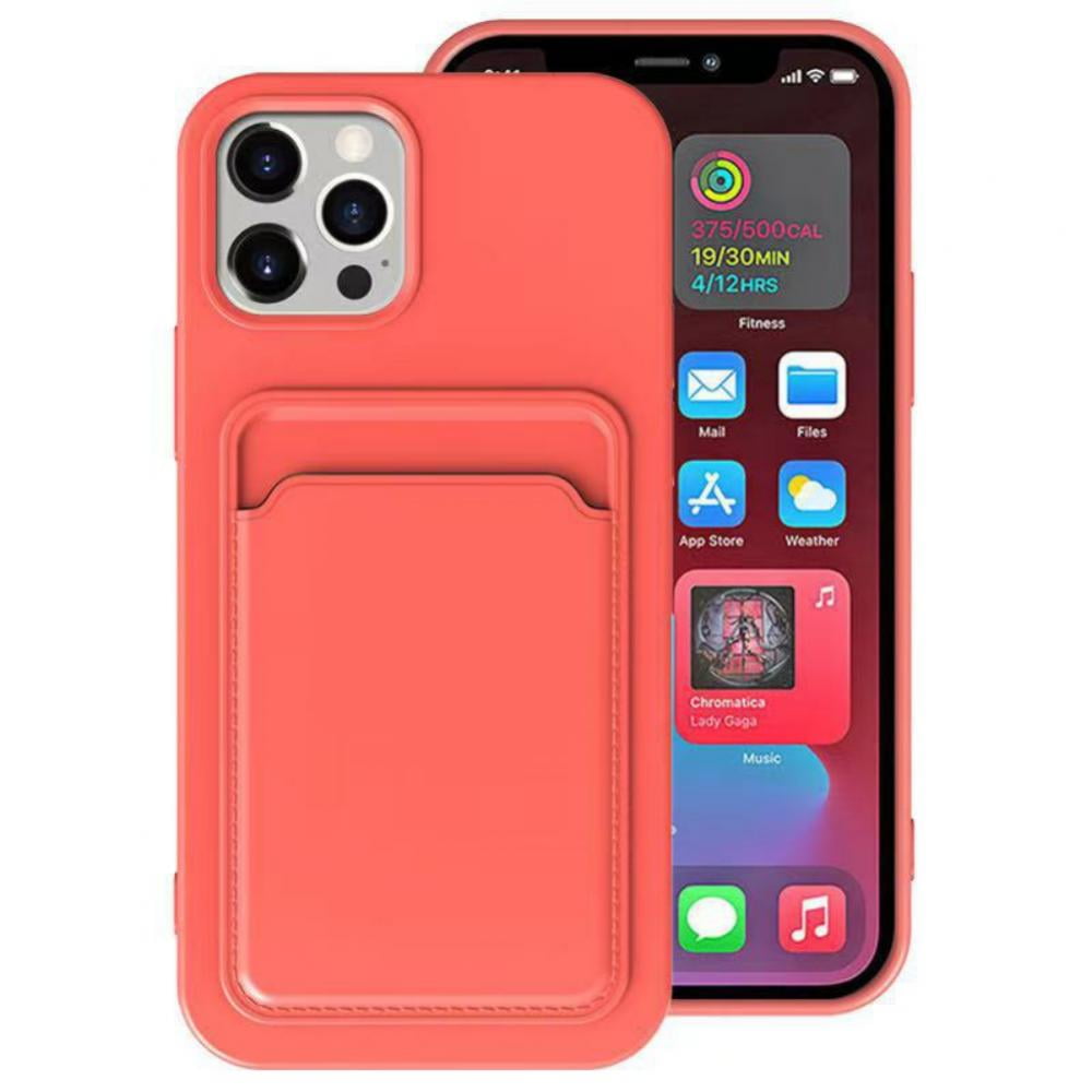 Phone Case For Iphone Xr Slim Cover With Card Holder Shockproof Anti Slip Full Body Protective Case Silicone Cell Phone Case Walmart Com