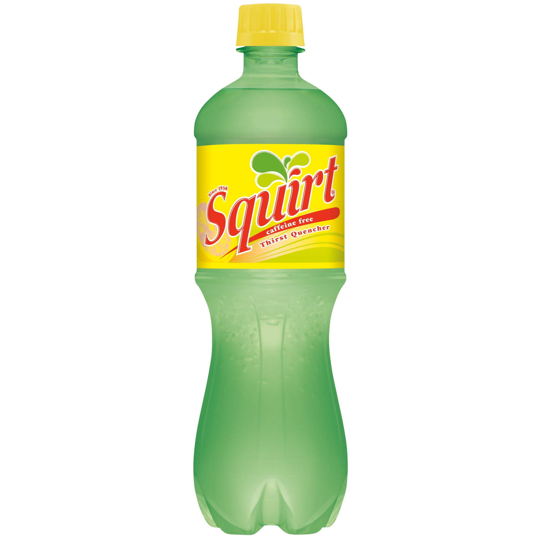 Squirt Refreshing Grapefruit Soda Pop, Caffeine Free