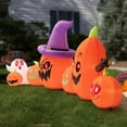 thumbnail image 6 of Under $1! PEONAVET Inflatable Halloween Yard Decorations Outdoor Inflatable Pumpkin Decor Blow Up Lighted Pumpkin for Halloween Party, Yard, Garden, Lawn Decorations, 6 of 7