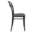 thumbnail image 2 of Marie Resin Outdoor Chair Black, 2 of 5