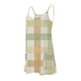 thumbnail image 3 of Two Piece Women Summer Outfits Sets Casual Summer Printed Round Neck Sleeveless Tops And Short Pants Suit on Clearance, 3 of 6