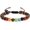 Tiger Eye, variant on Cremation Jewelry Urn Bracelet for Ashes Braided Rope Natural Stone Cremation Bracelet Bangle Memorial Keepsake Cuff Ashes Bracelet for Women Men