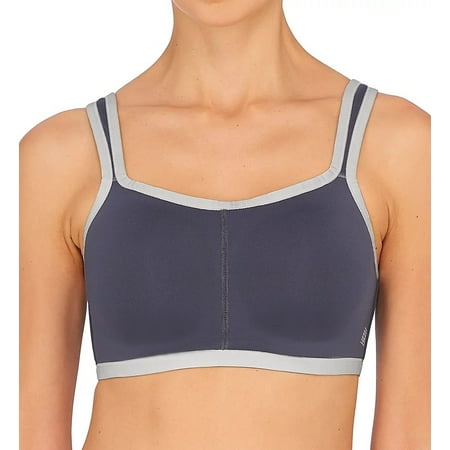 NATORI Ash Navy/Linen Yogi Sports Bra, US 36G, UK 36F, NWOT