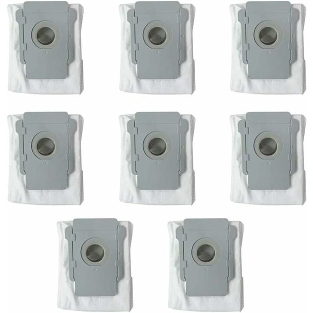 Bolsas desechables de repuesto para Robot aspirador i7+i3 E5 E6 S9, 8 Uds.