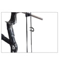 thumbnail image 3 of Hot Sale Metal Loop Metal D Ring Buckle Rope Imports Aerospace Aluminum U Compound Archery Bow ReleaseArchery Bowstring Black, 3 of 8