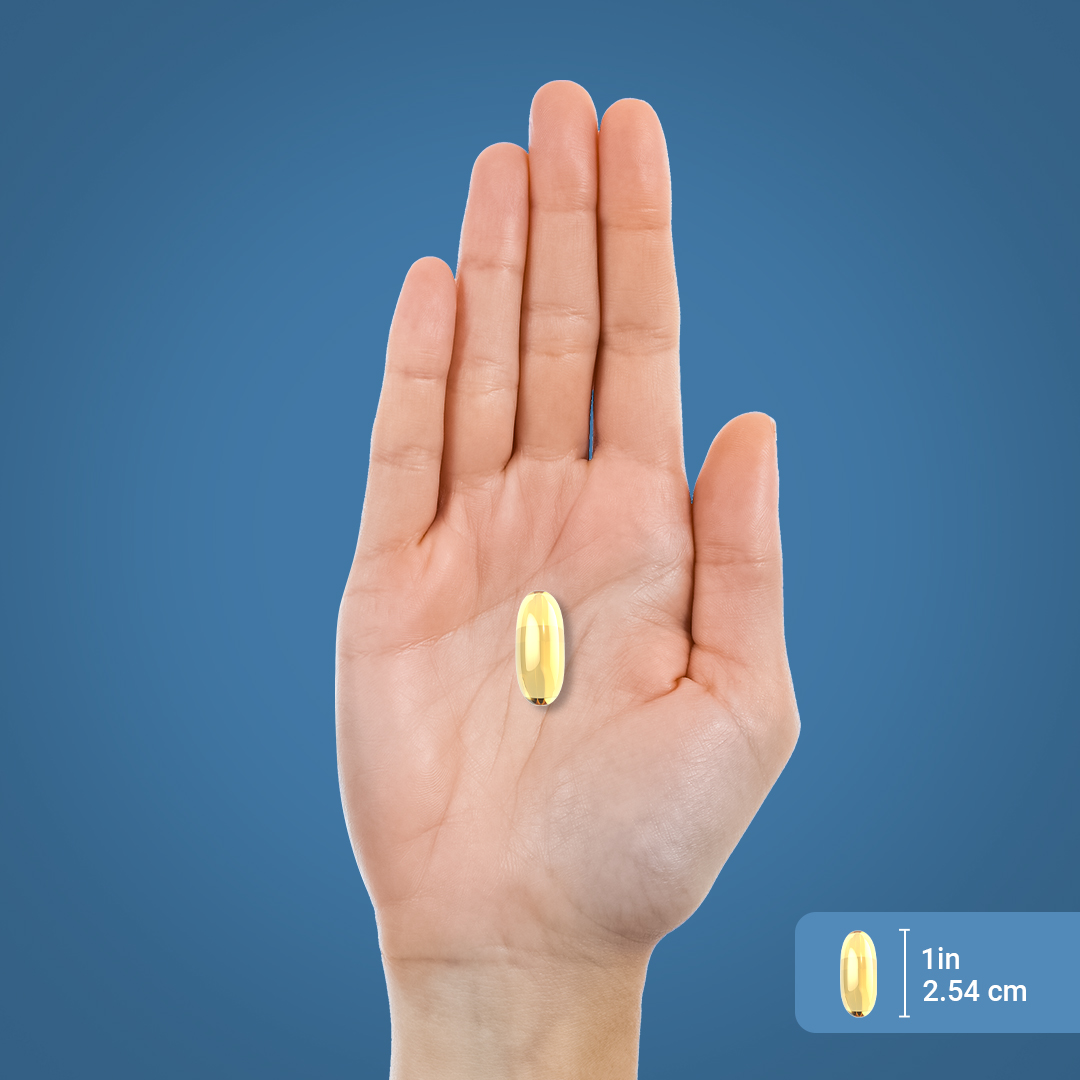 Fish Oil 1000 mg | 240 Softgels for Men and Women | Lemon flavor | by Piping Rock