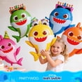 thumbnail image 4 of PartyWoo Set de 37 globos de foil Baby Shark para cumpleaños, 4 of 8