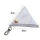 thumbnail image 2 of Dinheiro Bluetooth set Bolsa Triángulo Bolsa de almacenamiento Bolsa de cuero para llaves Bolsa para monedas, 2 of 5
