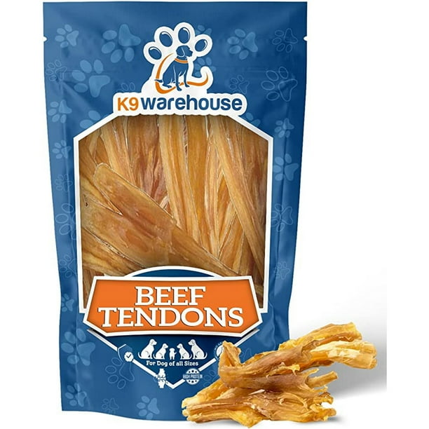 K9warehouse Beef Tendon Chews (6 Count) Single Ingredient All