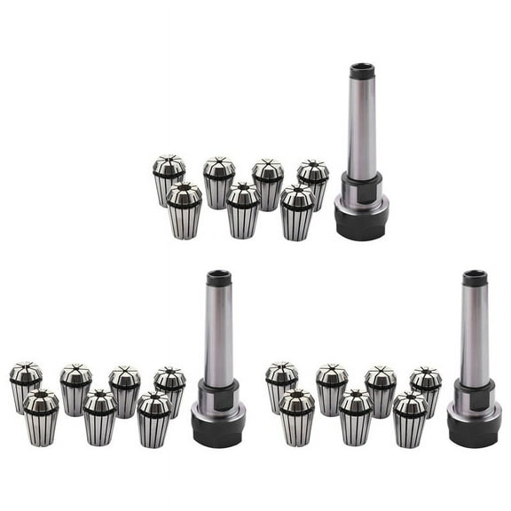 3set MT2 ER20 M10 MTB2 Collet Chuck Morse2 Taper ToolHolder 7pcs spring collet CNC Milling Extension Rod